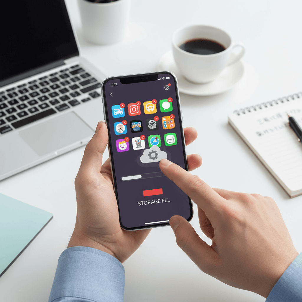 iPhoneのスマホゲーム容量不足を解消!効果的な減らす方法と対策